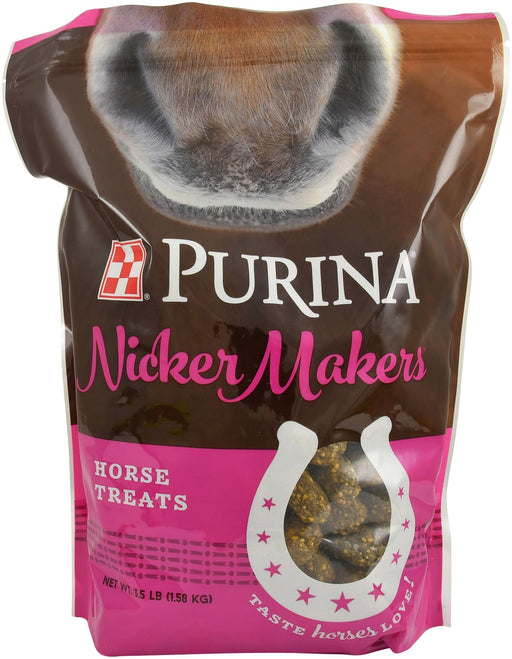 Purina Nicker Makers Horse Treats, 3.5 lb - Jeffers - Horse Supplies > Horse Treats