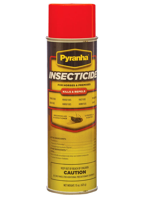 Pyranha Aerosol Insecticide, 15 oz - Jeffers - Animal Health & Wellness > Fly & Insect Control