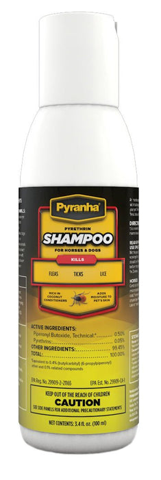 Pyranha Pyrethrin Shampoo - Jeffers - Animal Health & Wellness > Flea & Tick Control