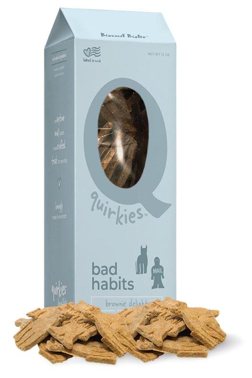 Quirkies, Bad Habits, Brownie Delight - Jeffers - Dog Supplies > Dog Treats