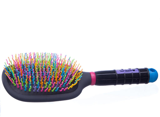 Rainbow Paddle Brush - Jeffers - Horse Supplies > Horse Grooming