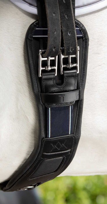 Rambo Micklem Short Comfort Girth, Black - Jeffers - Horse Supplies > Horse Tack > Cinches