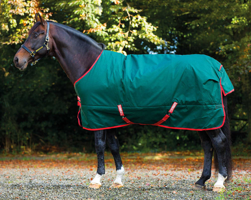 Rambo Original, Lite, Green/Red - Jeffers - Horse Supplies > Horse Blankets & Sheets