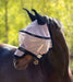 Rambo Plus Fly Mask, Oatmeal/Navy - Jeffers - Horse Supplies > Horse Fly Masks