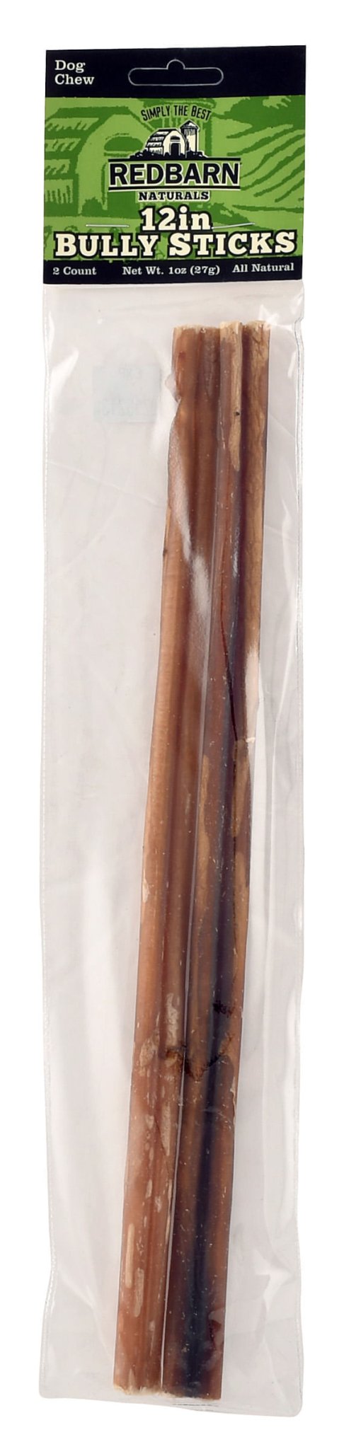 Redbarn Low Odor 12' Bully Sticks - Jeffers - Dog Supplies > Dog Treats > Bully Sticks