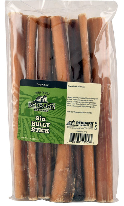 Redbarn Low Odor 9' Bully Sticks - Jeffers - Dog Supplies > Dog Treats > Bully Sticks