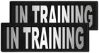 Reflective 'In Training' Patches, Set of 2 - Jeffers - Dog Supplies > Dog Apparel > Service Dog Supplies