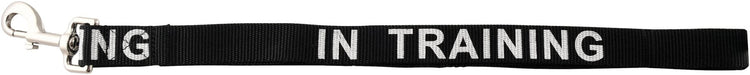 Reflective Print 'In Training' Leash - Jeffers - Dog Supplies > Dog Apparel > Dog Collars, Harnesses, & Leashes