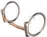 Reinsman Golden Glide Smooth Copper Offset Dee Bit - Jeffers - Horse Supplies > Horse Tack > Bridle Bits