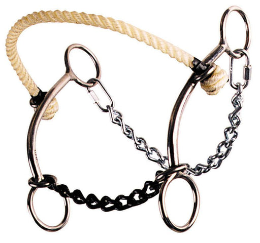 Reinsman Johnson Hackamore Combination Bit - Jeffers - Horse Supplies > Horse Tack > Bridle Bits