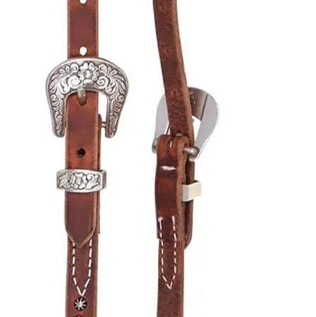 Reinsman Rosewood & Spots One Ear Headstall, Full