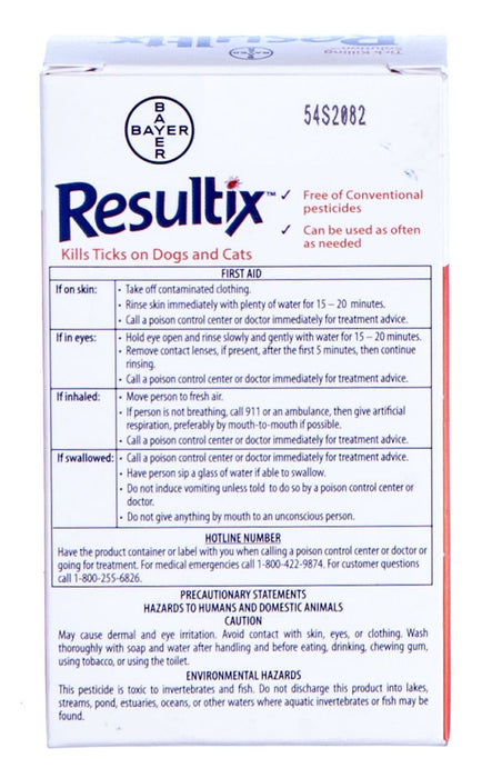 Resultix Tick Spray - Jeffers - Animal Health & Wellness > Flea & Tick Control