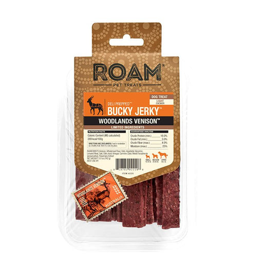 Roam Dog Treats Bucky Jerky - Jeffers - Dog Supplies > Dog Treats > Jerky & Sausages