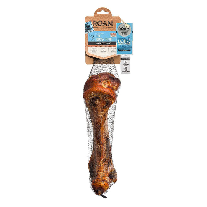 Roam Dog Treats The Boss - Trich Ostrich Bone - Jeffers - Dog Supplies > Dog Treats > Bones