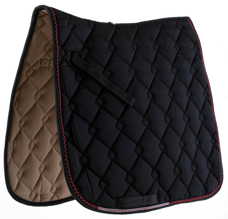 Roma Ecole Double Diamond Dressage Saddle Pad - Jeffers - Horse Supplies > Horse Tack > Saddle Pads & Blankets