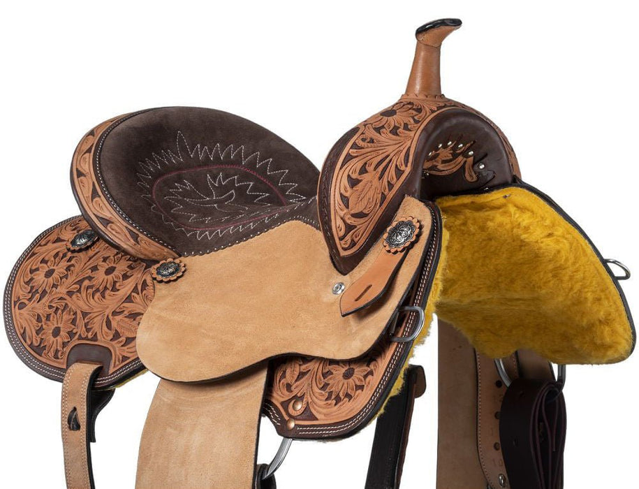 Royal King Light Oil Hawley Barrel Saddle Package - Jeffers - Horse Supplies > Horse Tack > Saddles