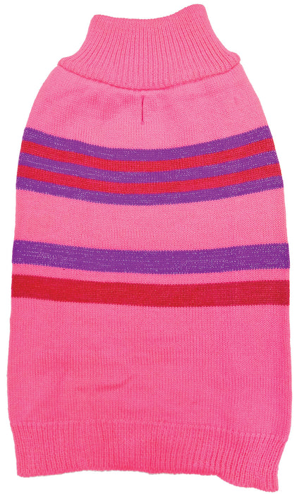 Shimmer Stripes Dog Sweater - Jeffers - Dog Supplies > Dog Apparel