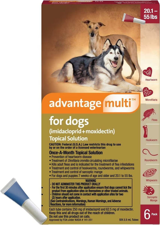 Rx Advantage Multi for Dogs - Jeffers - Animal Health & Wellness > Flea & Tick Control