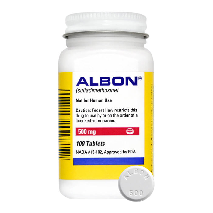 Rx Albon Tablet - Jeffers - Animal Health & Wellness > Medicine