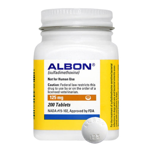 Rx Albon Tablet - Jeffers - Animal Health & Wellness > Medicine