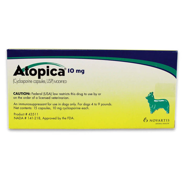 Rx Atopica for Dogs - Jeffers - Animal Health & Wellness > Medicine