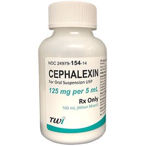 Rx Cephalexin Oral Suspension - Jeffers - Animal Health & Wellness > Medicine