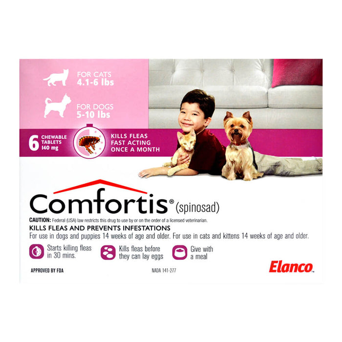 Rx Comfortis Tablets - Jeffers - Animal Health & Wellness > Flea & Tick Control