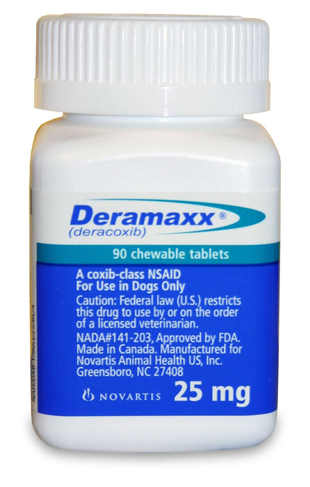 Rx Deramaxx Chewable Tablets - Jeffers - Animal Health & Wellness > Medicine