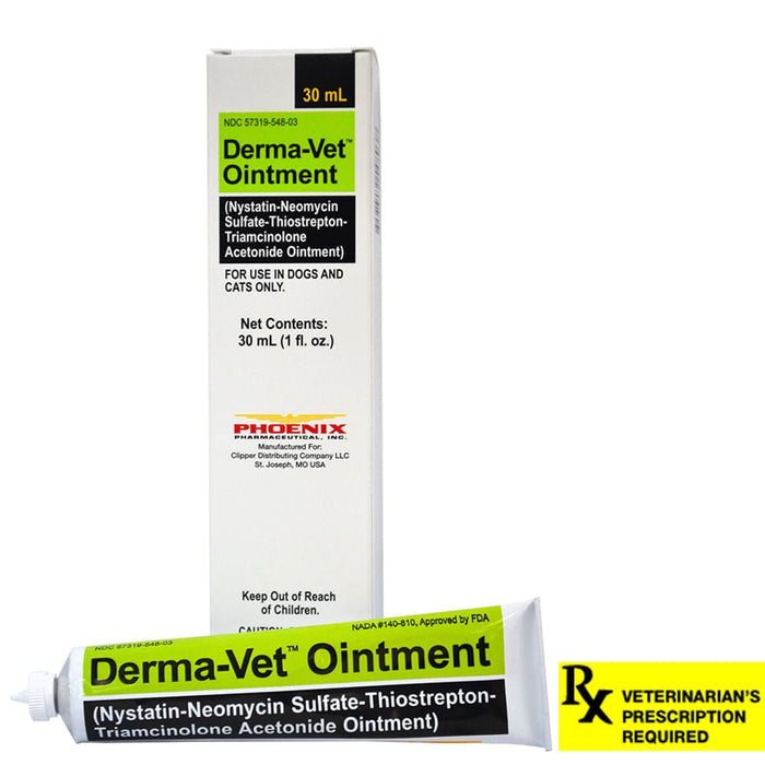 Rx Derma - Vet Ointment - Jeffers - Animal Health & Wellness > Medicine