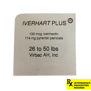 Rx Iverhart Plus Chew Tab - Jeffers - Animal Health & Wellness > Medicine