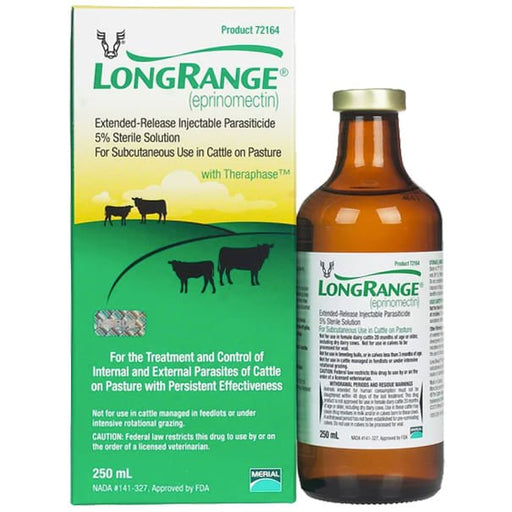 Rx LongRange ERI Injectable Dewormer - Jeffers - Animal Health & Wellness > Medicine