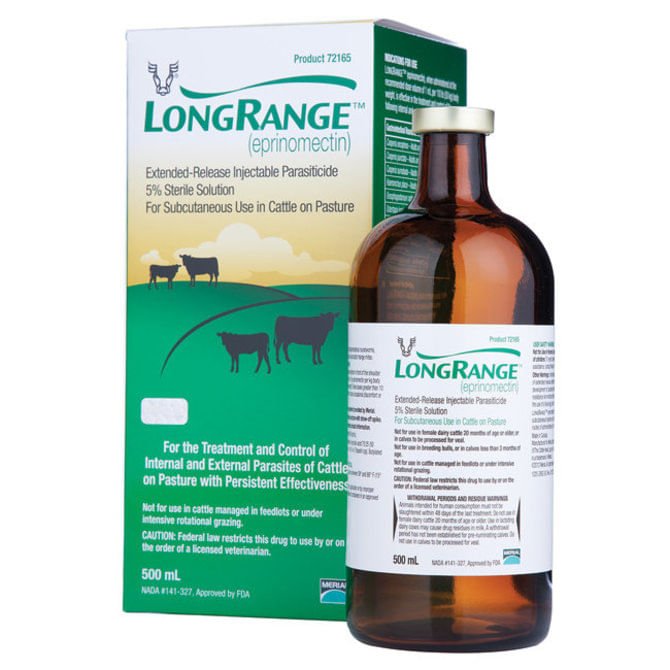 Rx LongRange ERI Injectable Dewormer - Jeffers - Animal Health & Wellness > Medicine