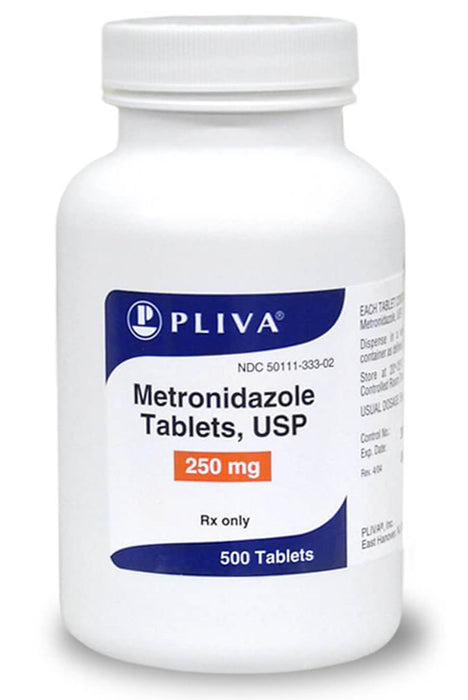 Rx Metronidazole Tablets - Jeffers - Animal Health & Wellness > Medicine