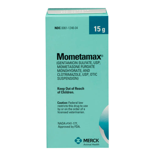 Rx Mometamax Otic Suspension - Jeffers - Animal Health & Wellness > Ear Care