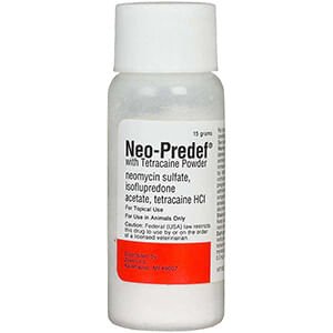 Rx Neo Predef w/Tetracaine Powder - Jeffers - Animal Health & Wellness > Medicine