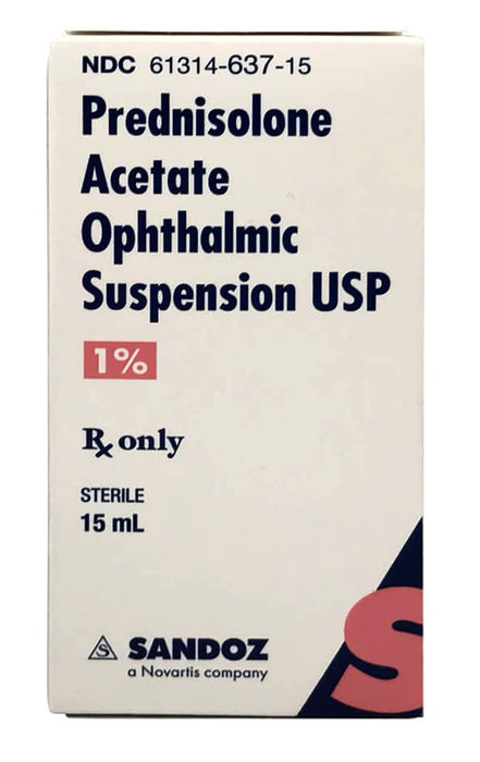 Rx Prednisolone Acetate Ophthalmic Suspension - Jeffers - Animal Health & Wellness > Eye Care