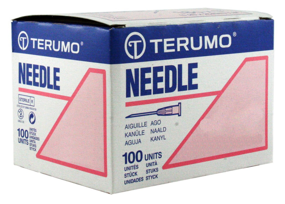 Rx Terumo Needle Aiguille, 18g x 1, 100 ct - Jeffers - Animal Health & Wellness > Medical Supplies