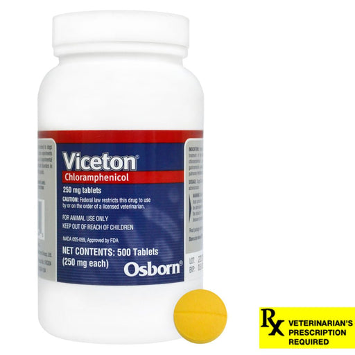 Rx Viceton (Chloramphenicol) - Jeffers - Animal Health & Wellness > Medicine