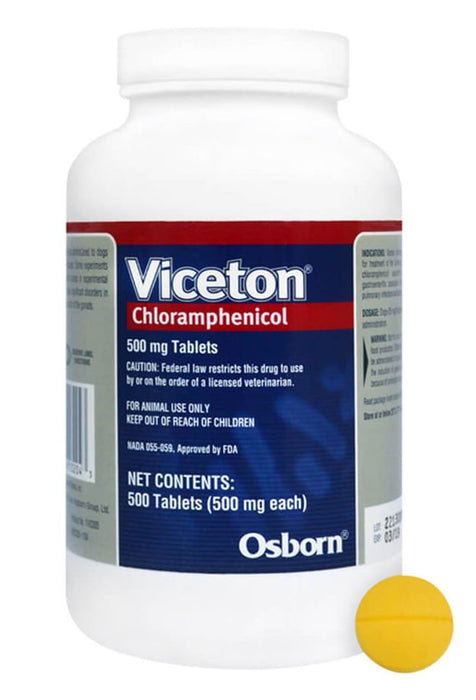 Rx Viceton (Chloramphenicol) - Jeffers - Animal Health & Wellness > Medicine