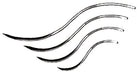 S Curved Needles - Jeffers - Animal Health & Wellness > Medical Supplies