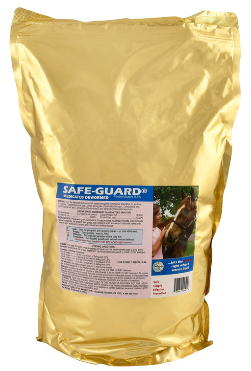 Safe - Guard Pelleted Horse Dewormer (0.5% fenbendazole), 10 lb - Jeffers - Animal Health & Wellness > Medicine