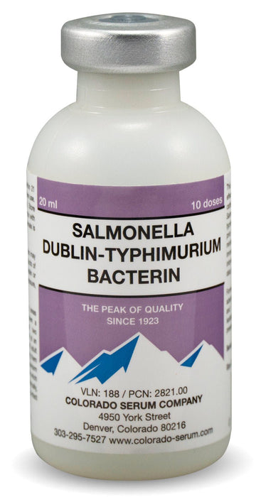 Salmonella Dublin - Typhimurium Bacterin - Jeffers - Animal Health & Wellness > Vaccines