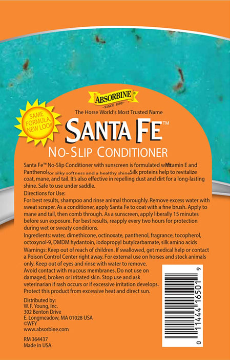 Santa Fe Coat Conditioner & Sunscreen, 32 oz - Jeffers - Horse Supplies > Horse Grooming