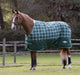 Saxon Defiant 1200D Standard Neck Horse Turnout, Medium, Hunter Green Plaid - Jeffers - Horse Supplies > Horse Blankets & Sheets