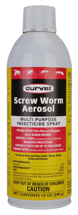 Screw Worm Aerosol, 12 oz - Jeffers - Animal Health & Wellness > Medical Supplies