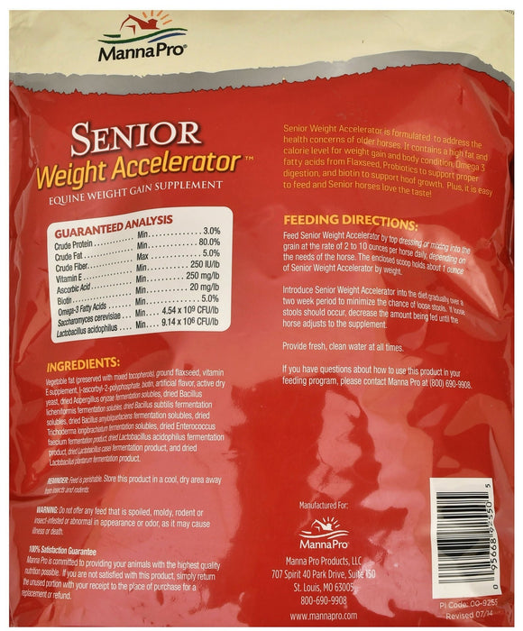 Senior Weight Accelerator, 8 lb - Jeffers - Animal Health & Wellness > Vitamins & Supplements