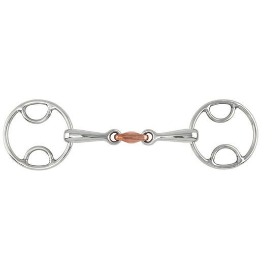 Shires Bevel Bit with Copper Lozenge - Jeffers - Horse Supplies > Horse Tack > Bridle Bits