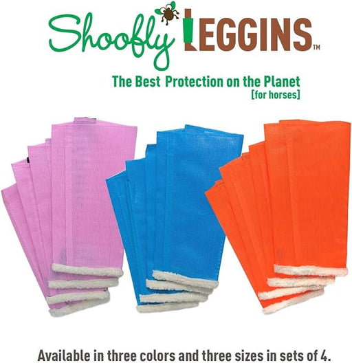 ShooFly Leggins for Horses, 4 - pack - Jeffers - Horse Supplies > Horse Boots & Leg Wraps