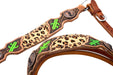 Showman Cactus & Cheetah Tack Set - Jeffers - Horse Supplies > Horse Tack > Tack Sets