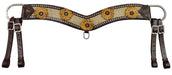 Showman Hand Painted Sunflower Tripping Collar - Jeffers - Horse Supplies > Horse Tack > Bridles & Headstalls